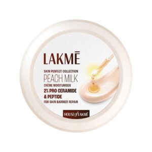 lakmé peach milk creme moisturizer