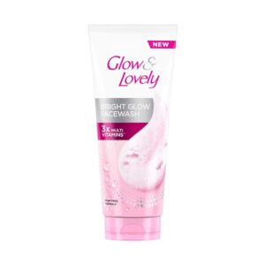 glow & lovely bright glow facewash 100g