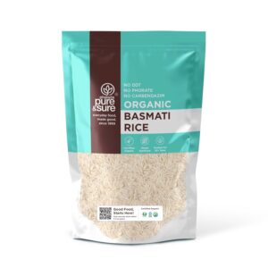pure & sure organic basmati rice
