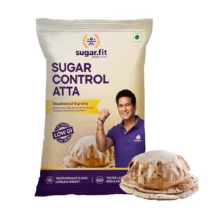 sugar.fit sugar control atta – 8 in 1 multigrain flour 5 kg