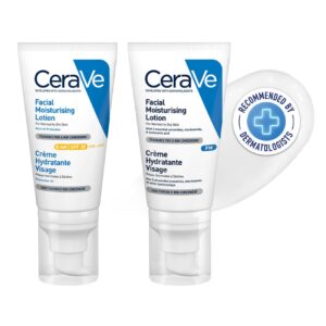 cerave morning & night time all skin skincare combo
