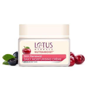 lotus herbals nutramoist skin renewal daily