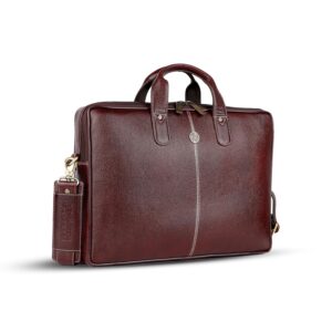 hammonds flycatcher genuine leather office bag for 15.6 inch