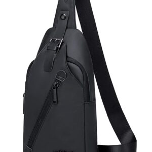 arctic hunter slim sling bag for men crossbody pack chest bag for upto 8 inch ipad small with earphone port water resistant