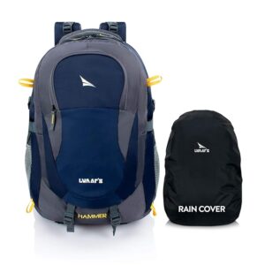lunar's hammer unisex 50l laptop bag | water resistant backpack |