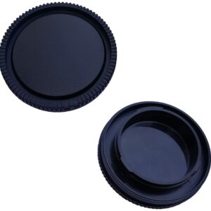 shopee rear lens cap & camera body cap cover for sony e mount a7 iv a1 zv 1 zv e10 a7c a7r iv iii a7 iii ii a7s iii ii a6600 a6500 a6400 a6300 a6100
